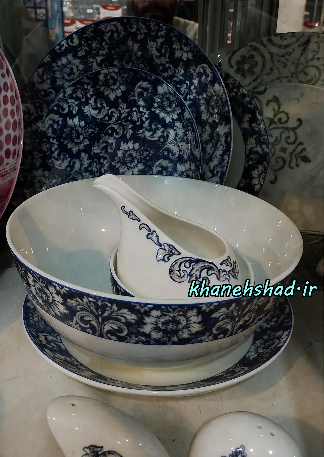 سرویس چینی بی وی کی مدل 717128 طرح اسلیمی
