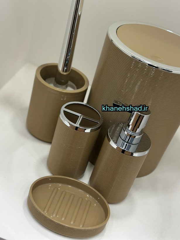 ست سرویس بهداشتی اقتصادی اکرولیک نسکافه ای رزا