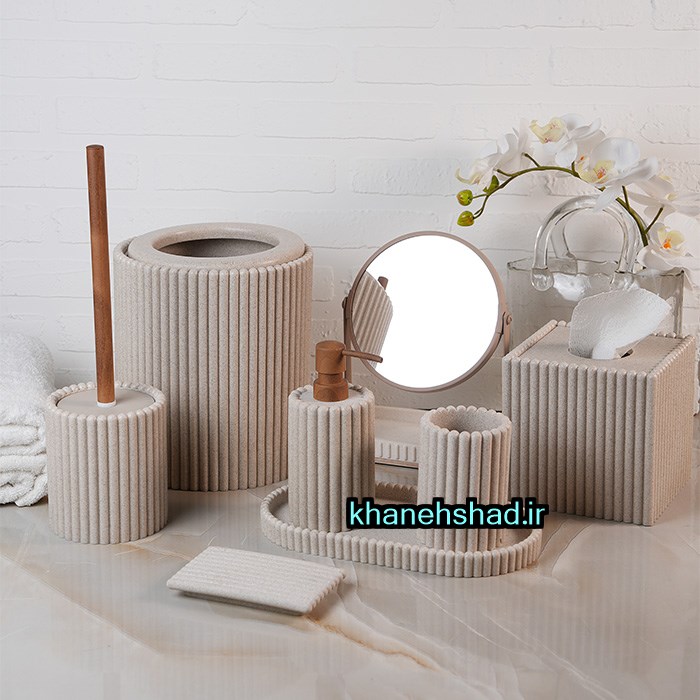 ست بهداشتی مینیمال زبرا کورین شنی وارداتی