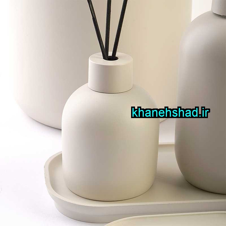 ست بهداشتی مدرن اکرولیک وانیلی ماتیلدا