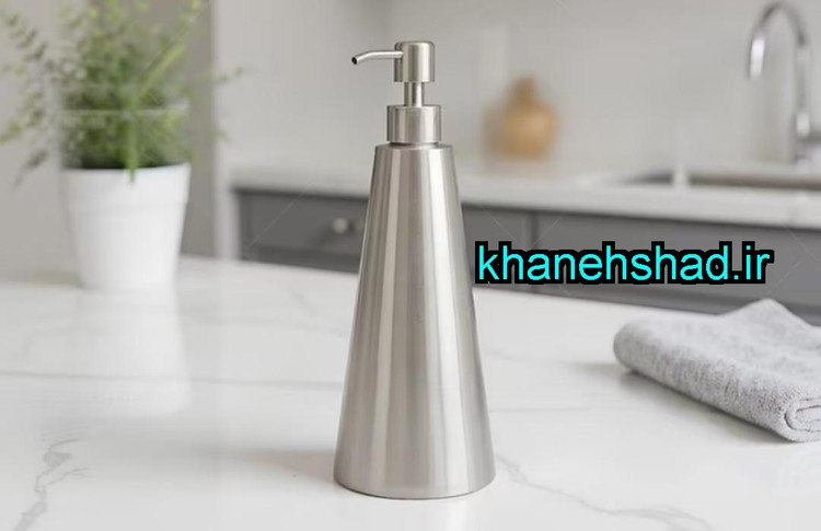 جامایع دیواری و زمینی دستشویی استیل خش دار هرمی اورجینال