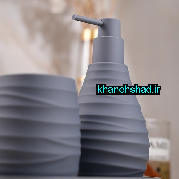جامایع دستشویی دوقلو اکرولیک با جامسواکی اسمارت مشکی