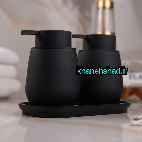 جامایع دستشویی دوقلو اکرولیک روبرتو مشکی