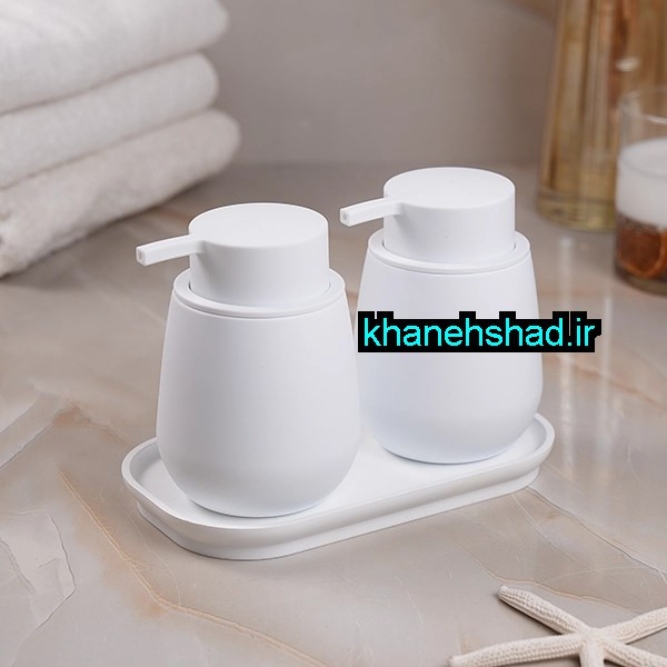 جامایع دستشویی دوقلو اکرولیک روبرتو سفید