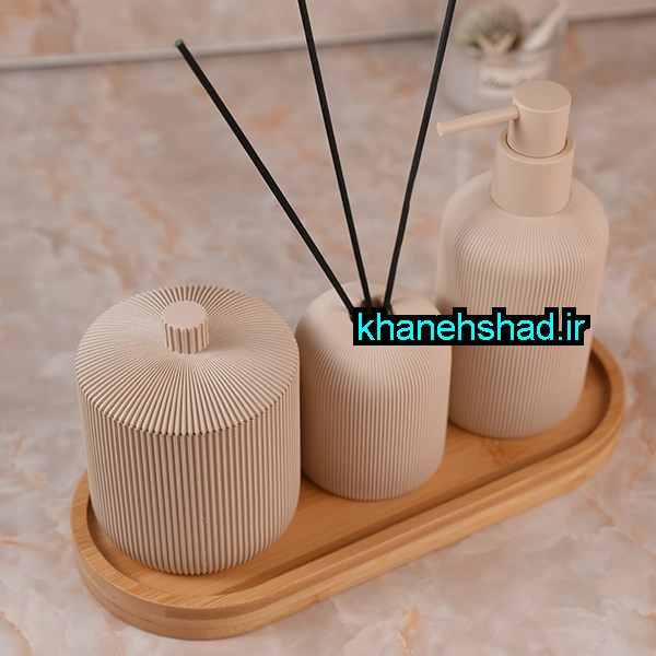 ست بهداشتی 4 پارچه کورین بامبو اسمارت کرم