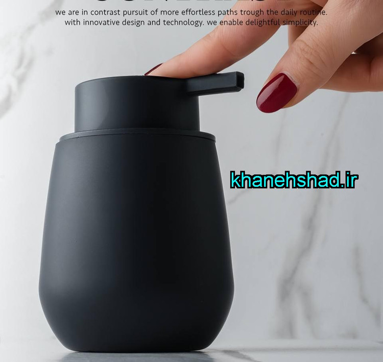 جامایع دستشویی تک اکرولیک روبرتو مشکی 1 عددی