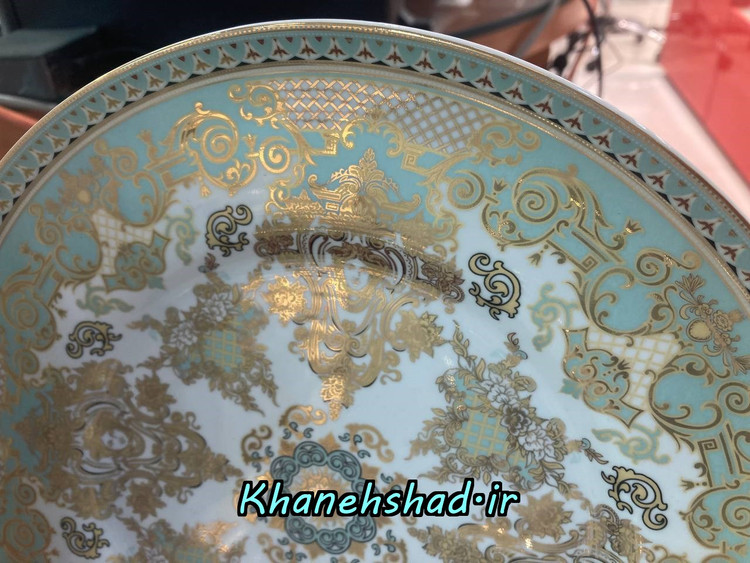 سرویس غذاخوری چینی لورین 6 نفره طرح پر