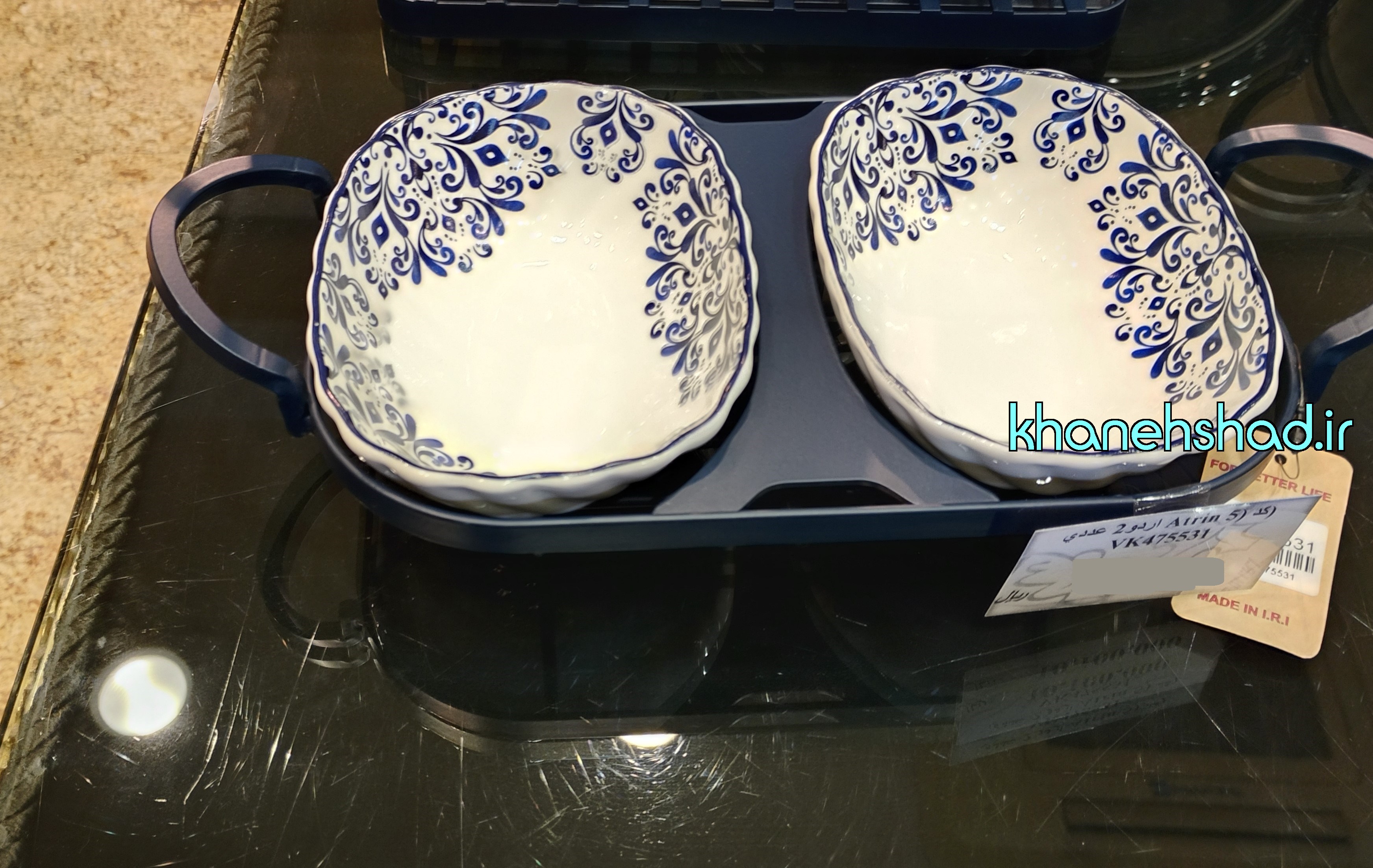 اردو خوری دو خانه چینی بی وی کی طرح آترین