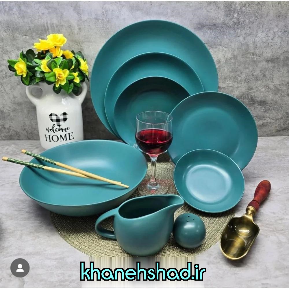 سرویس سرامیکی استون ور کلارا رومز 30 پارچه یشمی مات