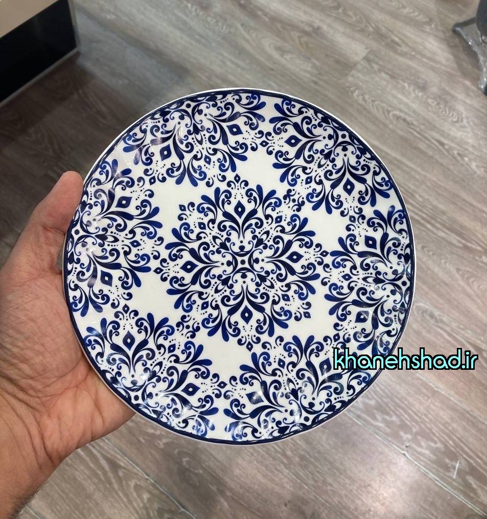 بشقاب پیش دستی چینی بی وی کی طرح آترین 6 عددی